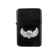 Load image into Gallery viewer, Skull Wings Flip Lighter