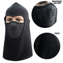 Load image into Gallery viewer, Xelement Winter Fleece Full Face Black Balaclava