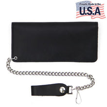 Load image into Gallery viewer, Bi-fold 8inch Top Grain Leather Wallet