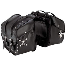Load image into Gallery viewer, Beer Bags 4pc Studded Motorcycle Saddlebag Cooler Set