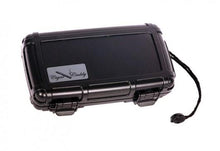 Load image into Gallery viewer, Black Cigar Caddy 5 Portable Humidor
