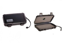 Load image into Gallery viewer, Black Cigar Caddy 5 Portable Humidor