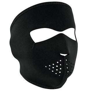 Zan Headgear WNFM114 Black Neoprene Full Face Mask