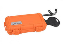 Load image into Gallery viewer, Orange Cigar Caddy 5 Portable Humidor